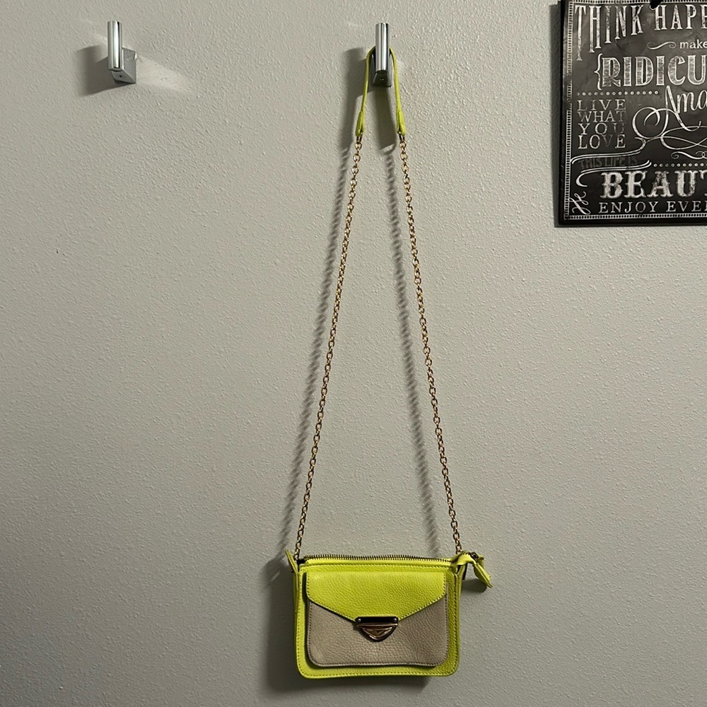 Yellow multi Pocket Purse